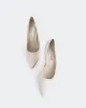 Teeva Off White Leather sold by L'Intervalle