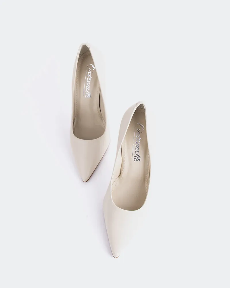 Teeva Off White Leather sold by L'Intervalle product image thumbnail 3