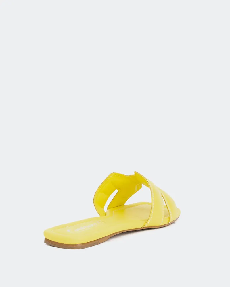 Placida Yellow Leather sold by L'Intervalle product image thumbnail 3