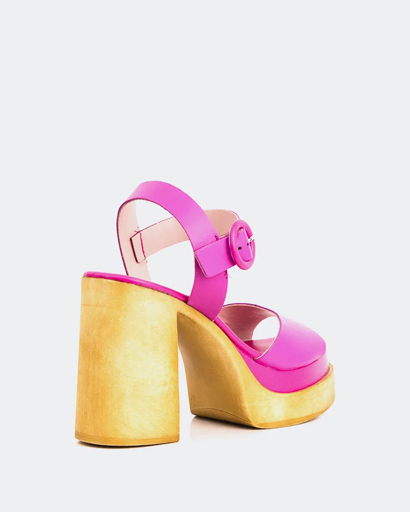 Starburst Fuchsia Leather sold by L'Intervalle product image thumbnail 3