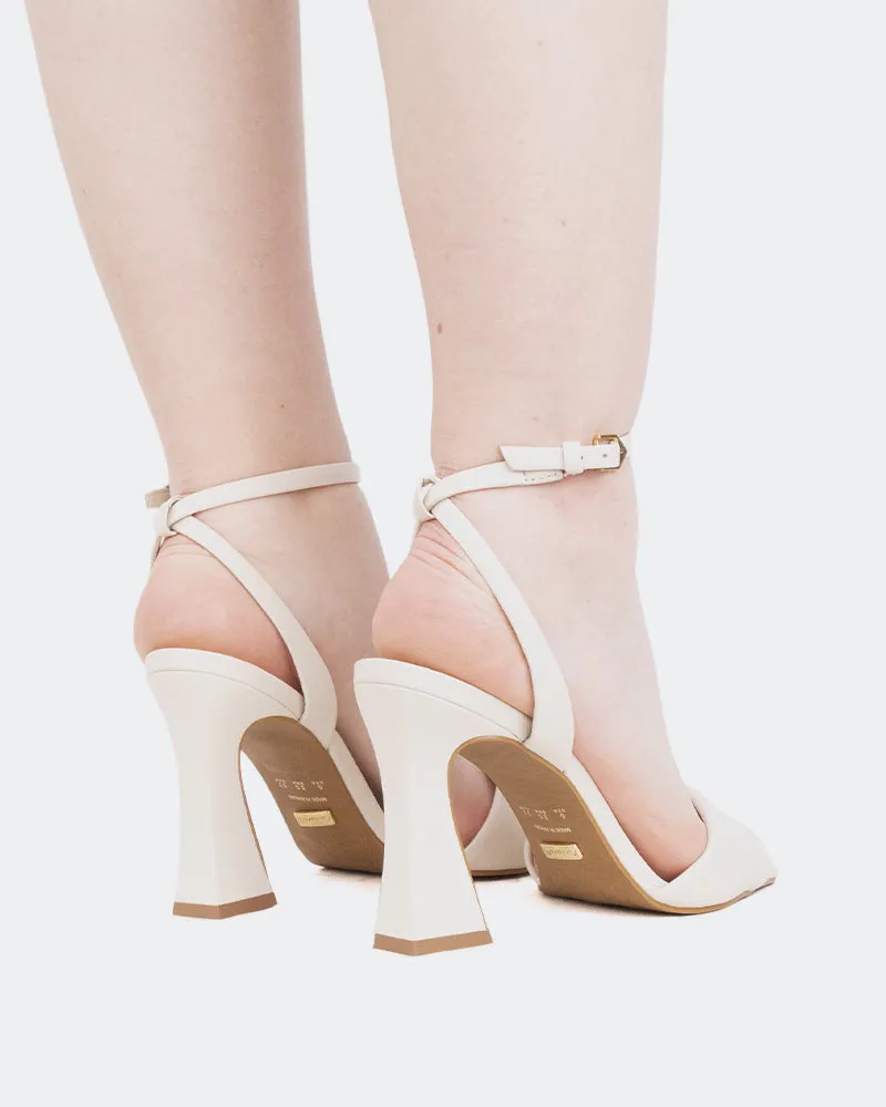 Flavia Off White Leather sold by L'Intervalle product image thumbnail 3