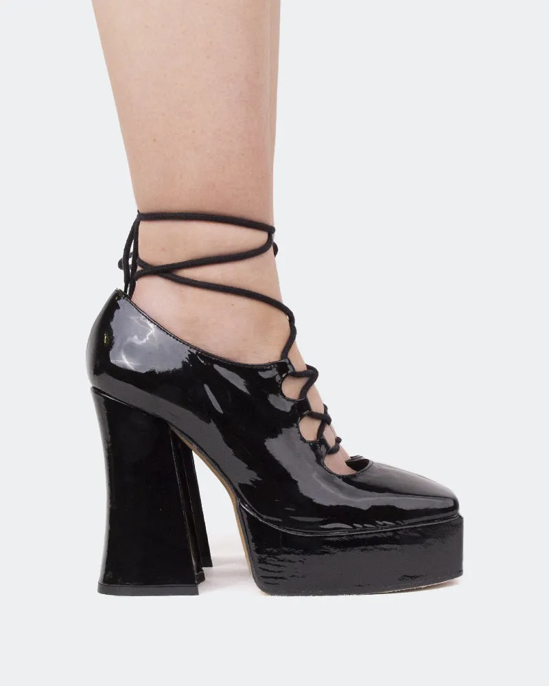 Maeve Black Naplack sold by L'Intervalle