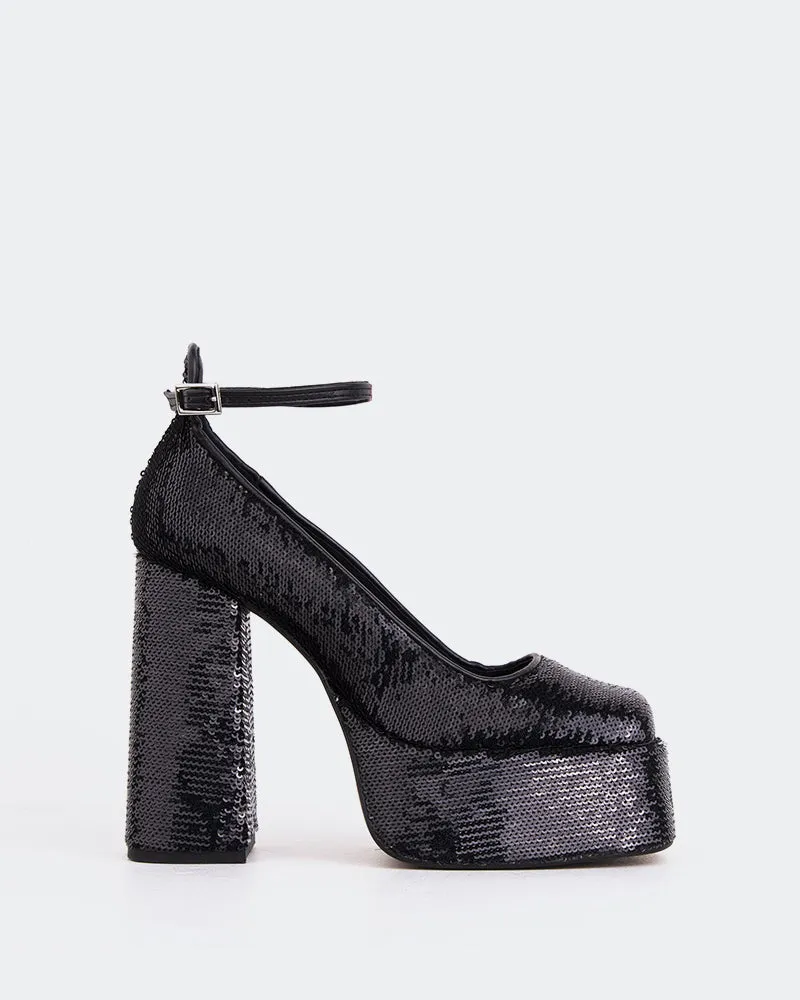 Blonde Black Sequins sold by L'Intervalle