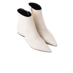 Palazzo Cream Leather sold by L'Intervalle