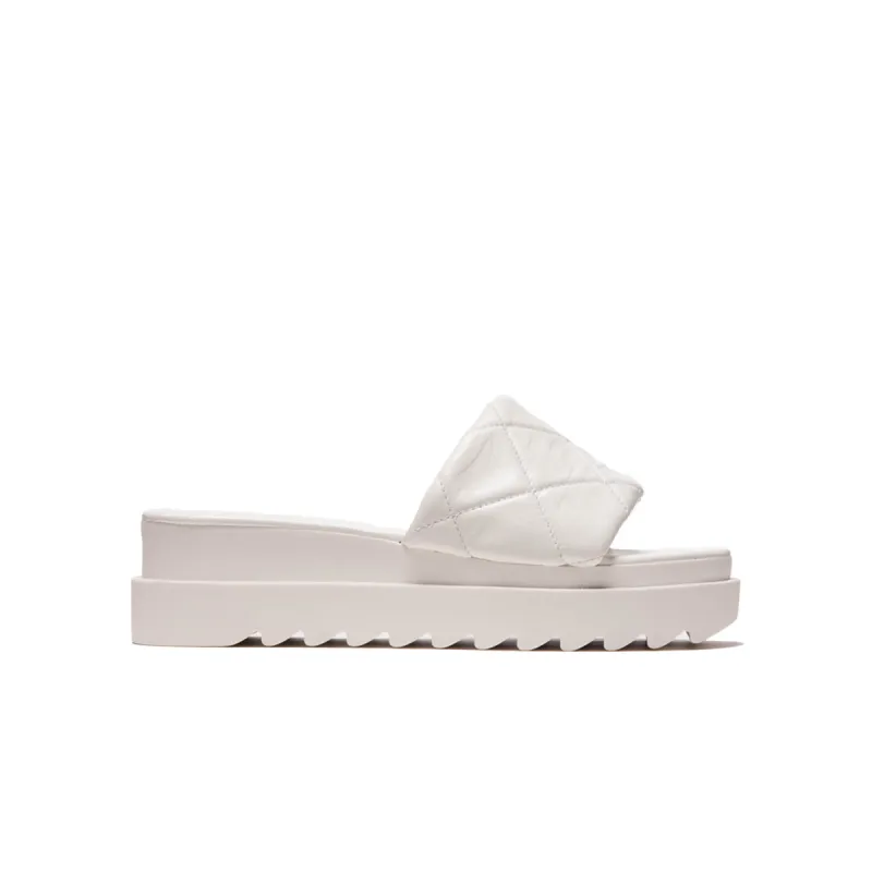 Carmella White Leather sold by L'Intervalle