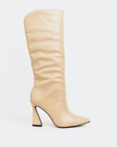 Gatoula Beige Leather sold by L'Intervalle