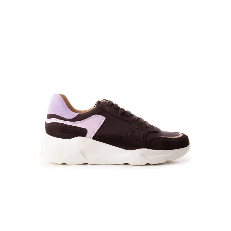 Lionel Brown Mix Leather sold by L'Intervalle