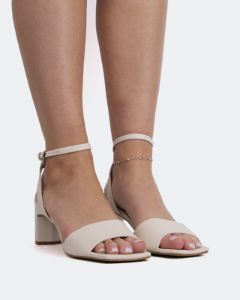 Moreno Off White Leather sold by L'Intervalle