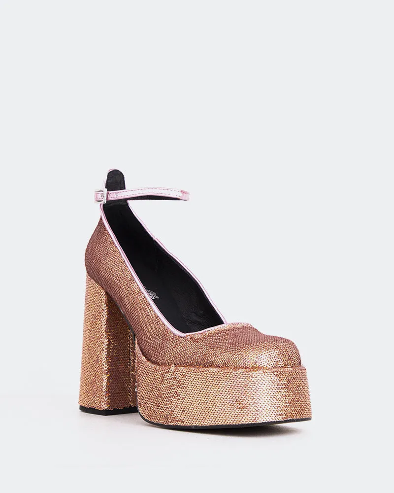 Blonde Pink Sequins sold by L'Intervalle product image thumbnail 2