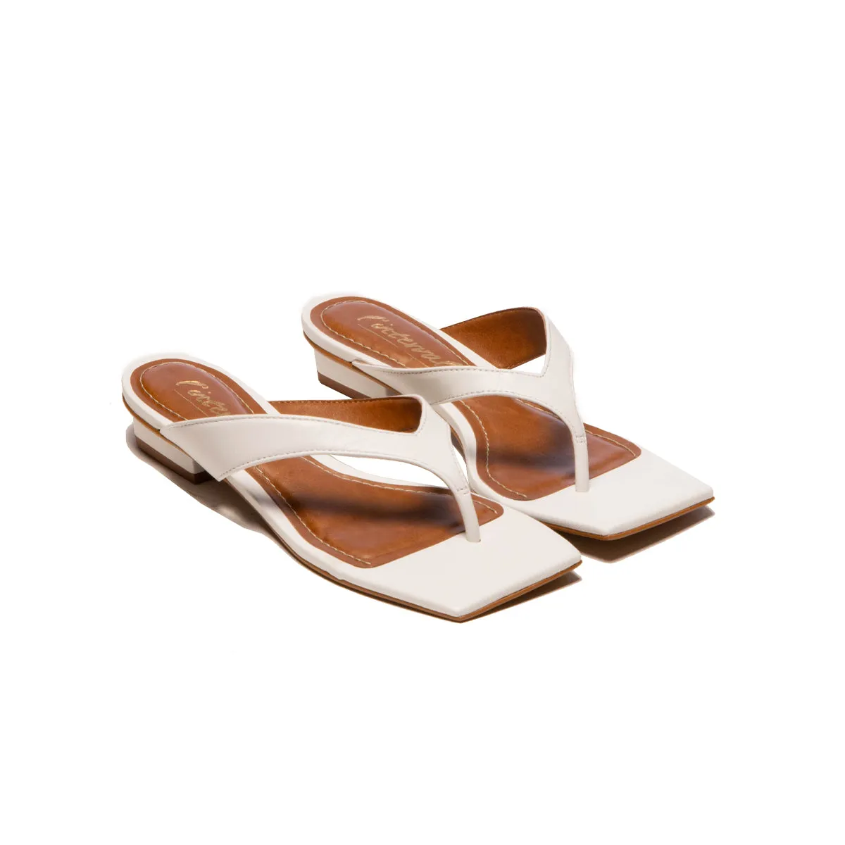 Soleil White Leather sold by L'Intervalle product image thumbnail 2