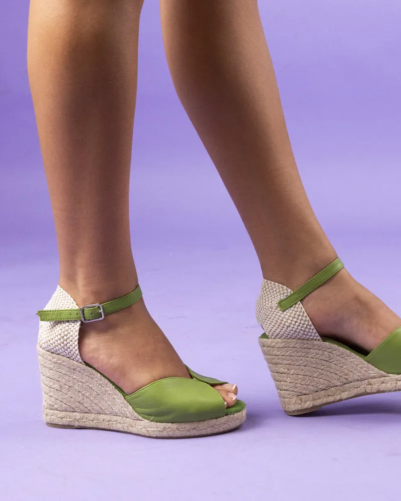 Marzia Green Leather sold by L'Intervalle product image thumbnail 3