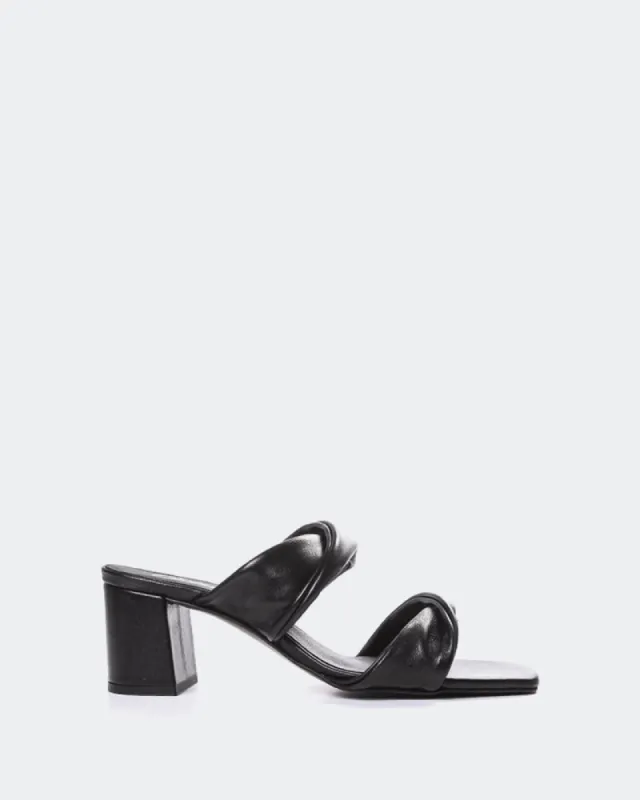 Hester Black Leather sold by L'Intervalle