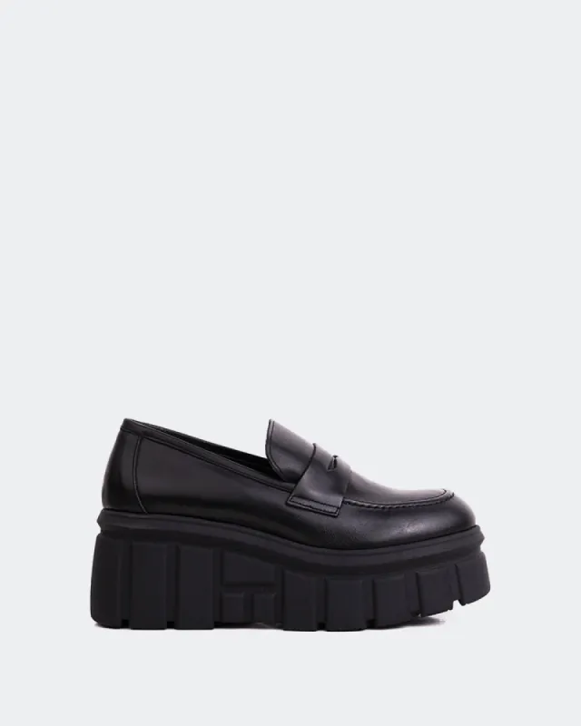 Dawson Black Leather sold by L'Intervalle