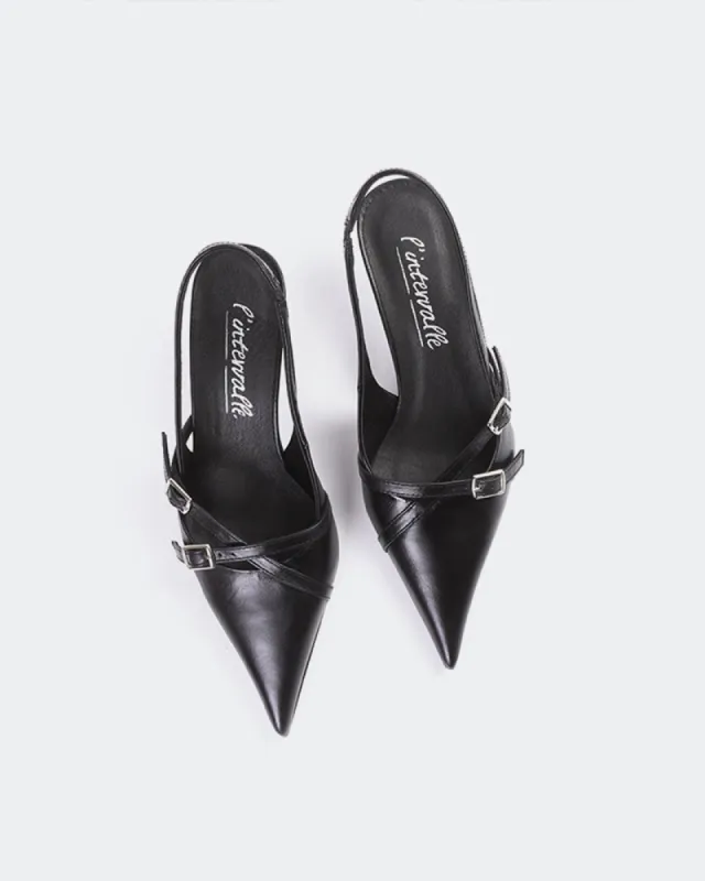 Montrose Black Leather sold by L'Intervalle