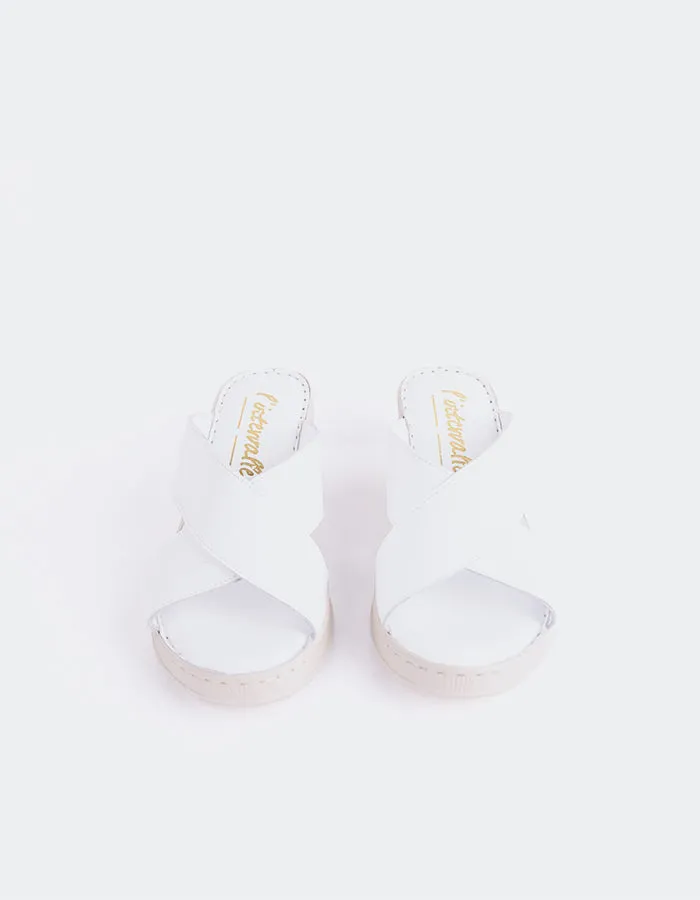 Govina White Leather sold by L'Intervalle product image thumbnail 3