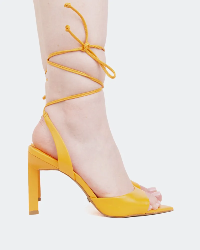 Eivissa Orange Leather sold by L'Intervalle