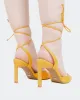 Eivissa Orange Leather sold by L'Intervalle