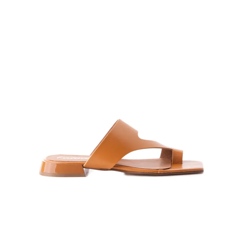 Tropea Cognac Leather sold by L'Intervalle