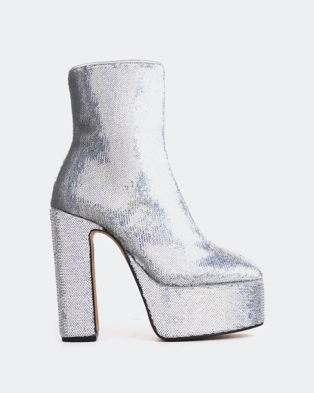 Novia Silver Sequins made by L'Intervalle