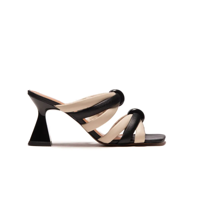 Lagoon Black Multi Leather sold by L'Intervalle