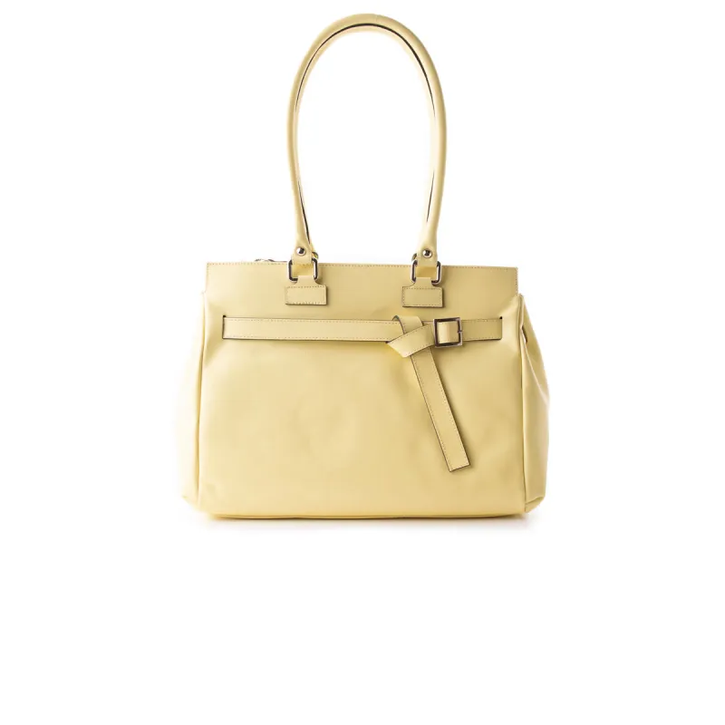 Avenue Lime Leather sold by L'Intervalle