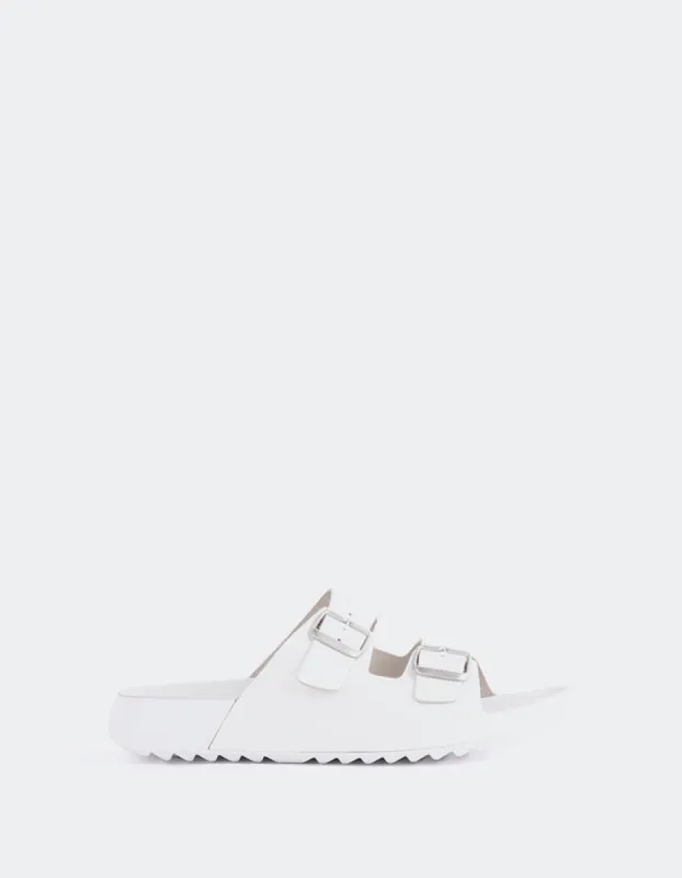 Letizia White Leather sold by L'Intervalle