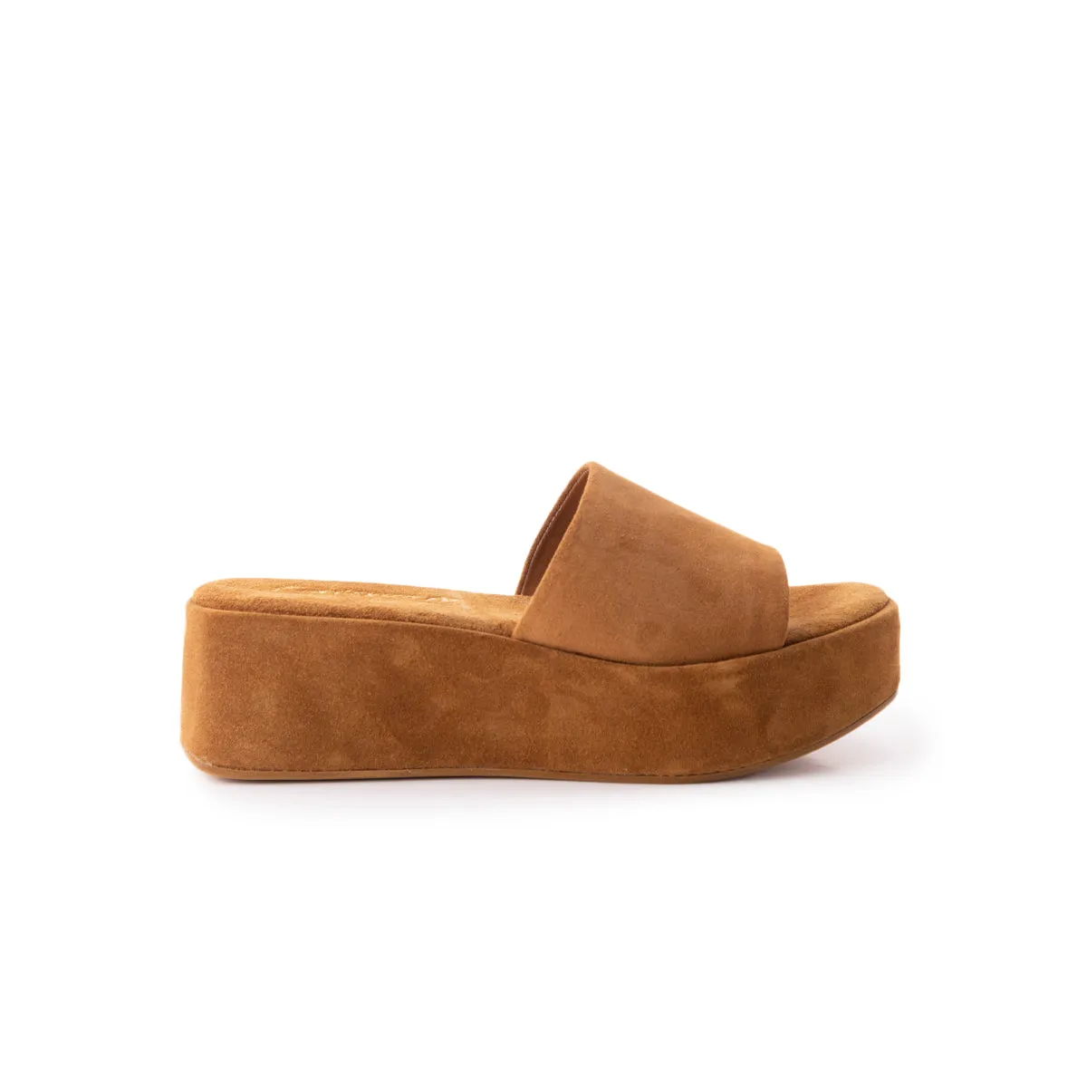 Leonora Cognac Suede sold by L'Intervalle