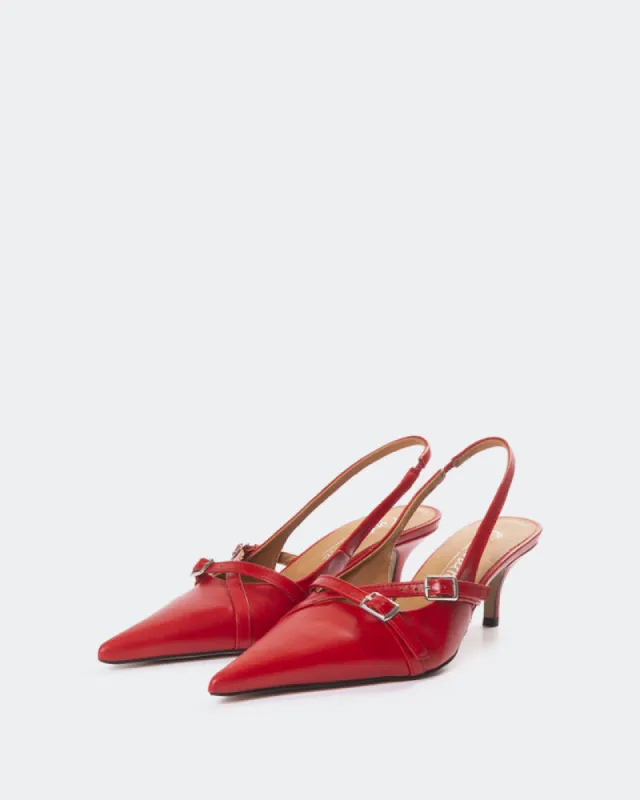 Montrose Red Leather sold by L'Intervalle