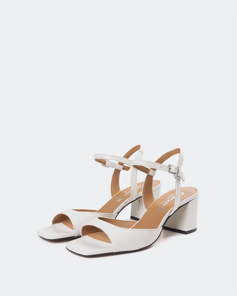 Kearny Off White Leather sold by L'Intervalle product image thumbnail 2