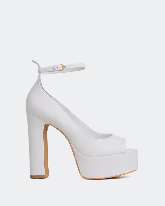 Ornos White Leather sold by L'Intervalle