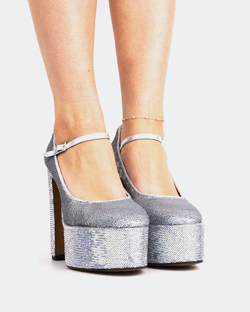 Ragazza Silver Sequins sold by L'Intervalle product image thumbnail 2