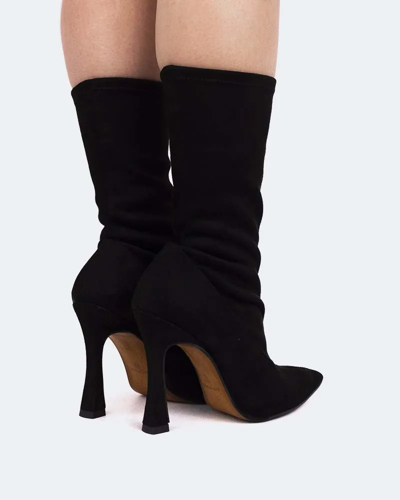 Èze Black Suede Stretch sold by L'Intervalle product image thumbnail 3