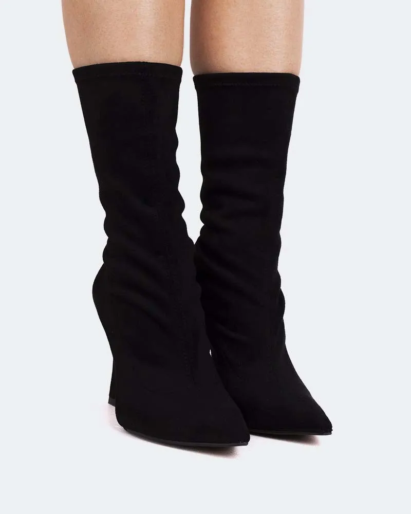 Èze Black Suede Stretch sold by L'Intervalle product image thumbnail 2