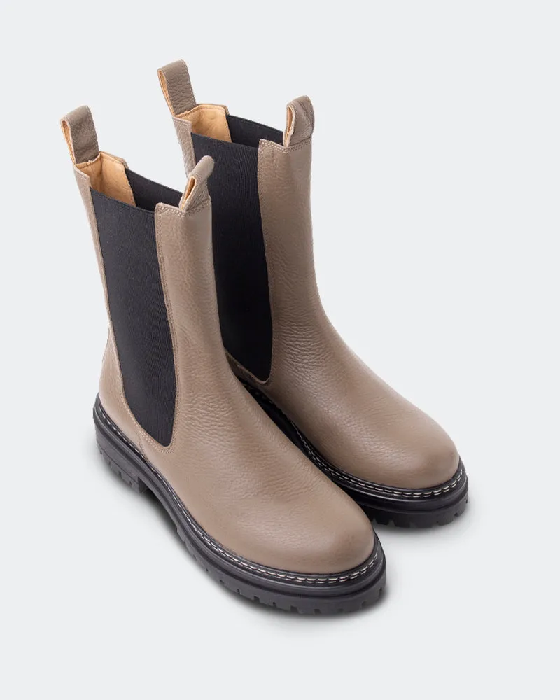 Fontana Taupe Leather sold by L'Intervalle product image thumbnail 2