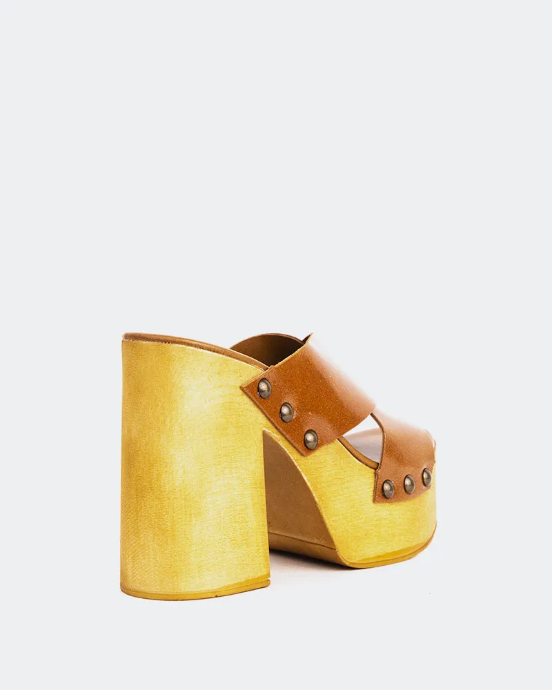 Twist Tan Leather sold by L'Intervalle product image thumbnail 2