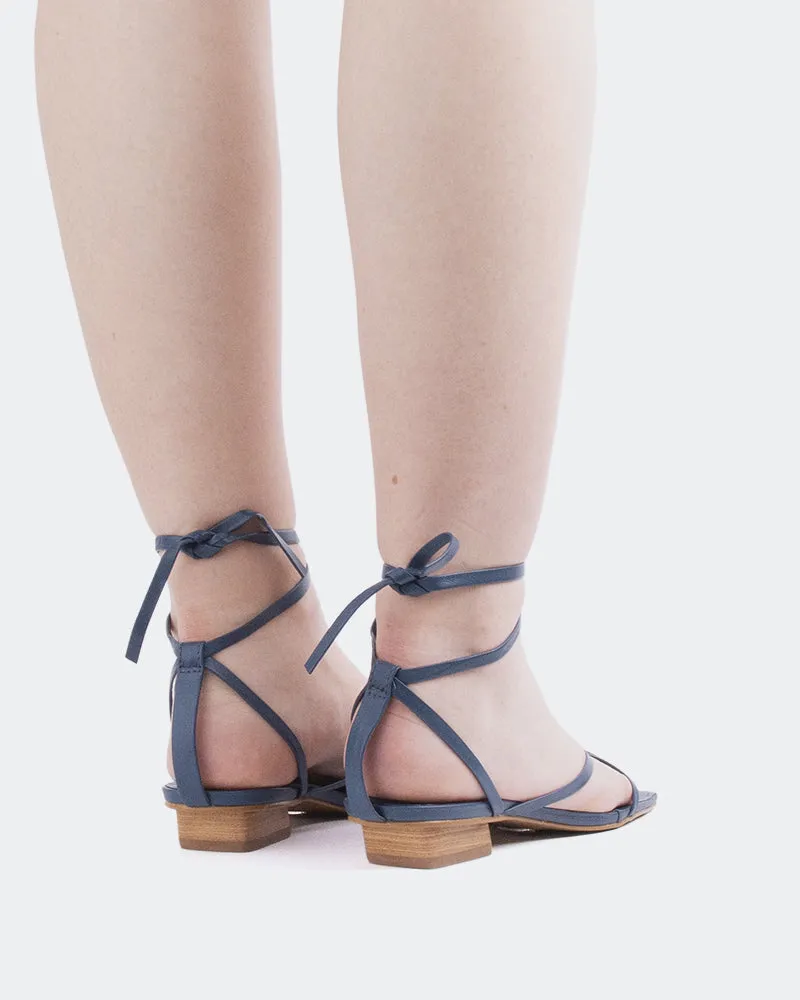 Talita Blue Leather sold by L'Intervalle product image thumbnail 3