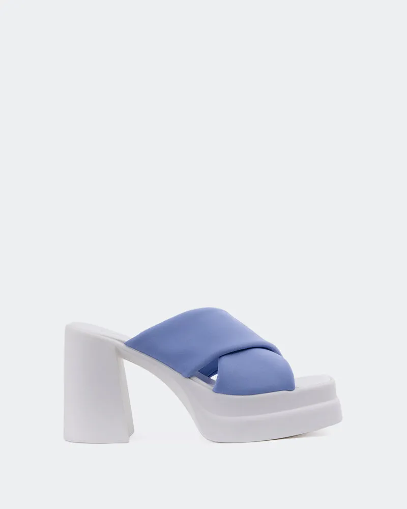 Gela Blue Lycra sold by L'Intervalle