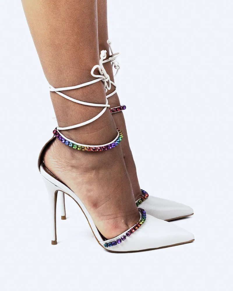 Matina Off White Leather sold by L'Intervalle