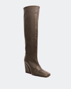 Blythe Khaki Leather sold by L'Intervalle