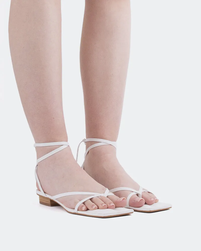 Talita White Leather sold by L'Intervalle product image thumbnail 2