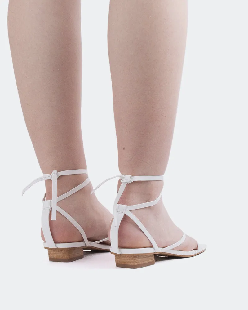 Talita White Leather sold by L'Intervalle product image thumbnail 3