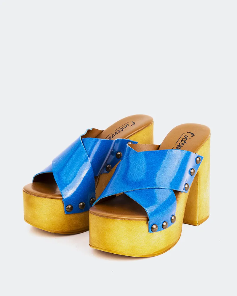 Twist Blue Leather sold by L'Intervalle product image thumbnail 2