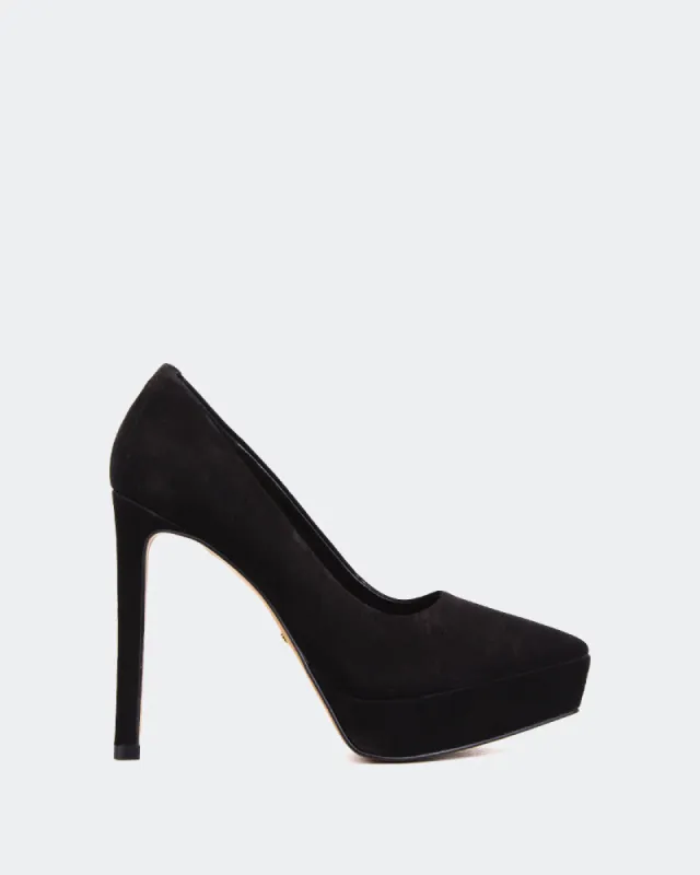 Bellea Black Nubuck sold by L'Intervalle