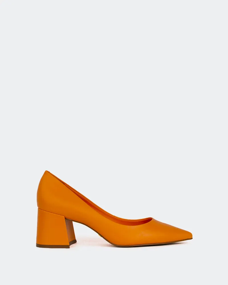 Josephine Orange Leather sold by L'Intervalle
