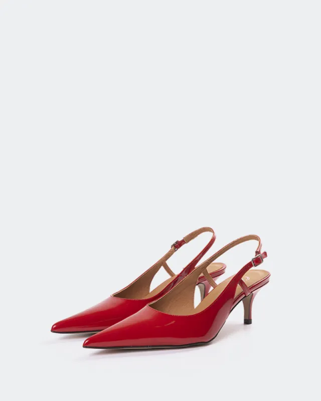 Berkely Red Patent sold by L'Intervalle