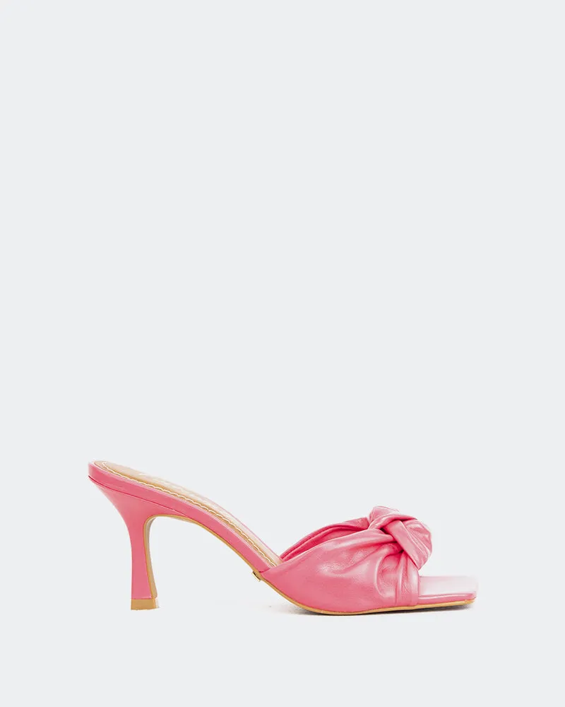 Opalia Fuschia Leather sold by L'Intervalle