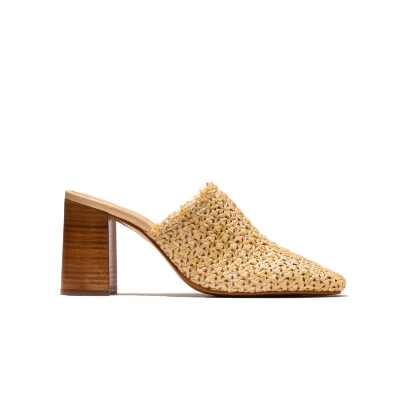 Elzira Beige Rafia sold by L'Intervalle