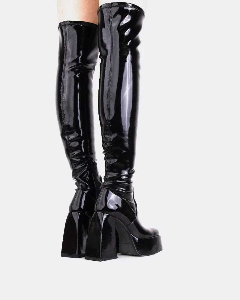 Sonny Black Patent Stretch sold by L'Intervalle product image thumbnail 3