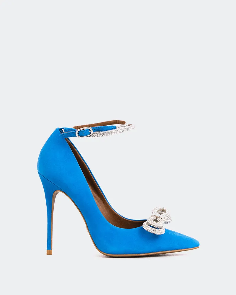 Amara Blue Nubuck sold by L'Intervalle