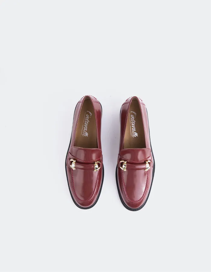 Prato Burgundy Leather sold by L'Intervalle product image thumbnail 5